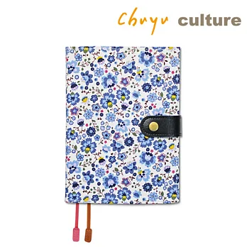 珠友 A6/50K 2016年1日1頁日誌/手帳-花花B藍