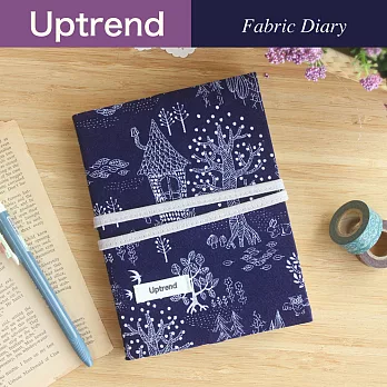 Uptrend Fabric Diary 布手帳-藍色精靈(深藍)