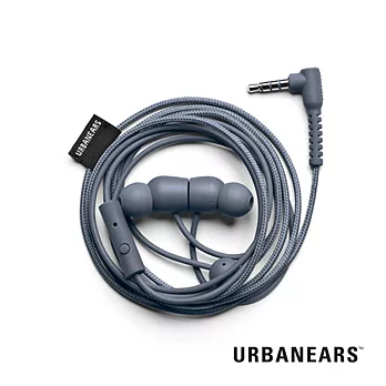 Urbanears 瑞典設計 Bagis 炫彩耳道式耳機火石藍