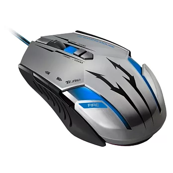 T.C.STAR 電競光學滑鼠 TCN294BK黑色