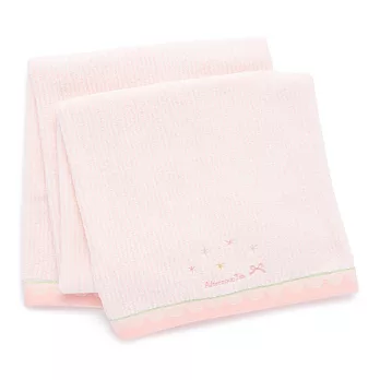 【Afternoon Tea】粉嫩線條浴巾（粉紅色）