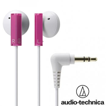 鐵三角 ATH-C101 CUBE 彩色耳塞式耳機粉紅色