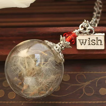 夢飛翔項鍊‧Alice遇見愛麗絲‧紅色希望