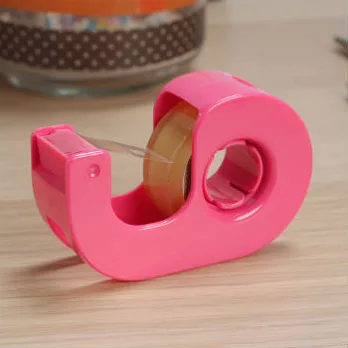 【NICHIBAN】小巧童趣膠帶台(粉紅)