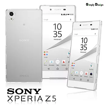 【Simply Design】 Sony Xperia Z5 高抗刮透明系新型保護殼