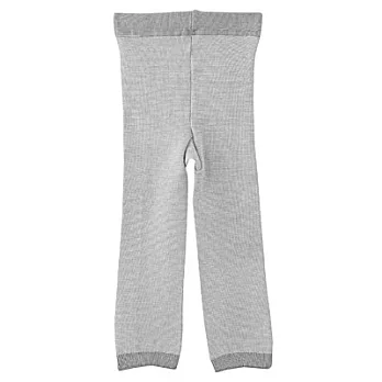 [MUJI 無印良品]幼兒棉混橫紋緊身褲80~90灰白