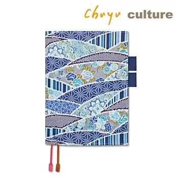 珠友 A5/25K 2016年1日1頁日誌/手帳-花花A藍漾海波