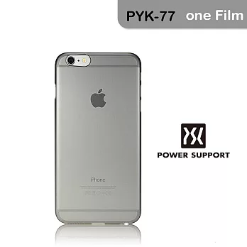 POWER SUPPORT iPhone 6s / 6 Plus (5.5吋) Air Jacket 保護殼 - 霧透黑 (附螢幕保護貼)