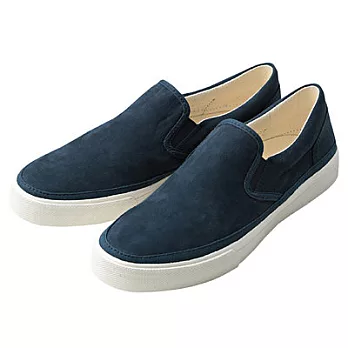 [MUJI無印良品]女起毛基本便鞋S深藍