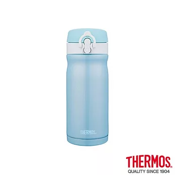 【THERMOS 膳魔師】繽紛歐蕾 不鏽鋼真空保溫瓶0.35L(JMY-352MR-MNT)薄荷歐蕾