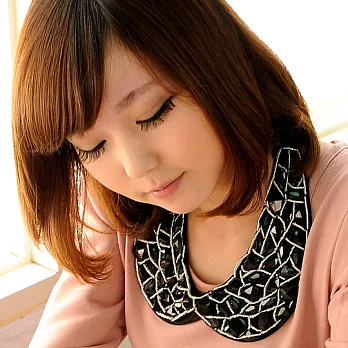 [Bling Q]強烈印象中性甜假領