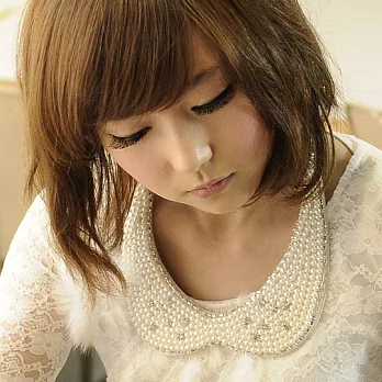 [Bling Q]潤白水耀貴氣假領