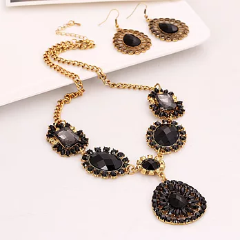 [Bling Q]貴族舞會閃閃晶鑽項鍊