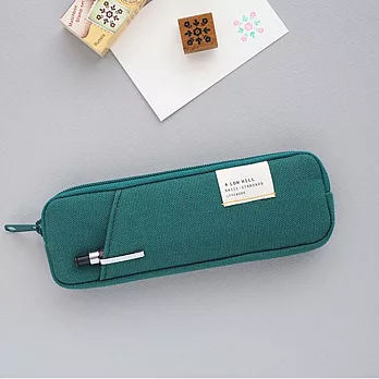 Livework 小確幸牛津筆袋-湖水綠