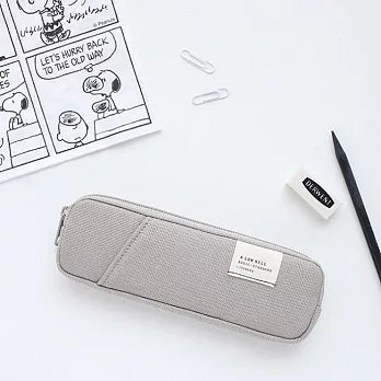 Livework 小確幸牛津筆袋-白雲灰