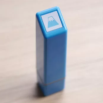 【KODOMO NO KAO】Magical 螢光浸透印章_富士山(藍)