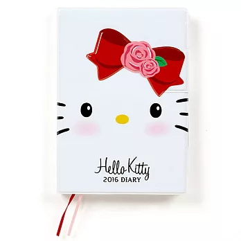 《Sanrio》HELLO KITTY 2016 磁鐵套日誌本(L)