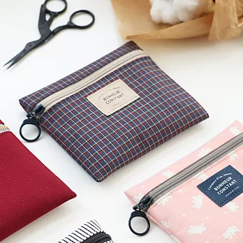 ICONIC 小確幸萬用包(S)V.2-英倫格紋