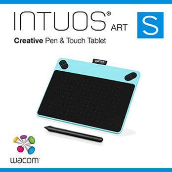 Wacom INTUOS Art Pen & Touch (S) CTH-490 B0-CX 藝術 時尚藍
