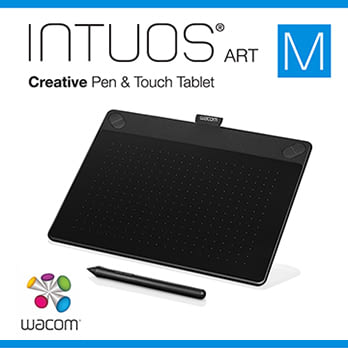 Wacom INTUOS Art Pen & Touch (M) CTH-690 K0-CX 藝術 經典黑