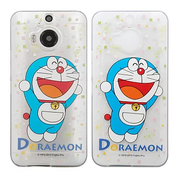 Aztec 小叮噹 HTC One M9plus 手機保護殼透明矽膠套開心小叮噹