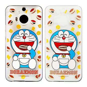 Aztec 小叮噹 HTC One M9plus 手機保護殼透明矽膠套銅鑼燒小叮噹