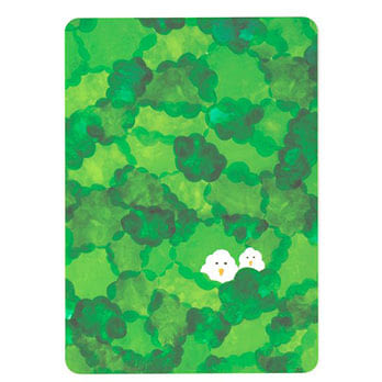 AIUEO手帳墊板 小鳥A6