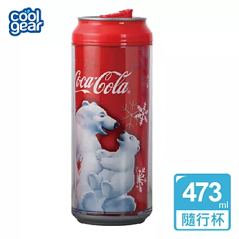 【Cool Gear】Coca Cola 易開罐隨行杯 --歡慶版 L (473cc) - 共四款可選(溫情)