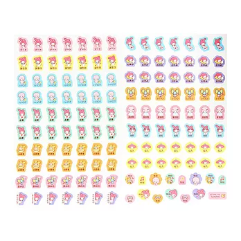 《Sanrio》美樂蒂迷你計劃貼紙-16