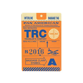 MIDORI Traveler’s Notebook 2016 PA尺寸PAN AM小墊板(限定商品)