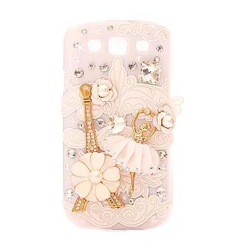 [Bling Q]水鑽系列 Samsung S3 天使樂園水鑽保護殼