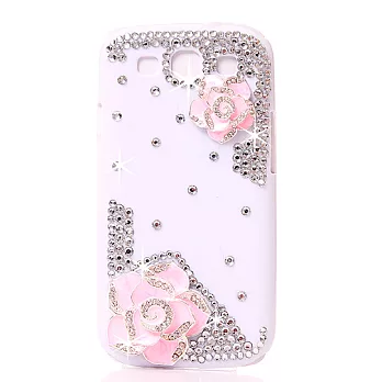 [Bling Q]Samsung S3/I9300 雪之冷花氣質保護殼