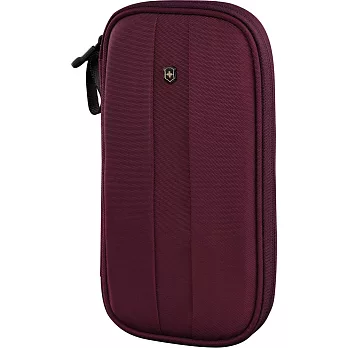 Victorinox 瑞士維氏Colors豪華尼龍證件包-葡萄紫紅