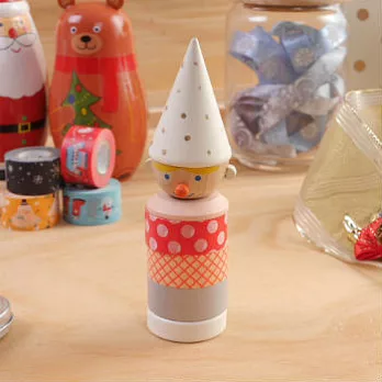 【MARK’S】maste 2015聖誕款_小精靈紙膠帶+收納座(象牙白)