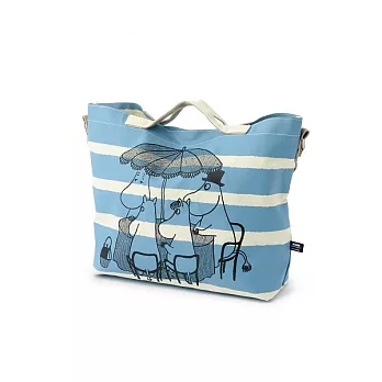 Afternoon Tea MOOMIN假期兩用肩背包 藍色