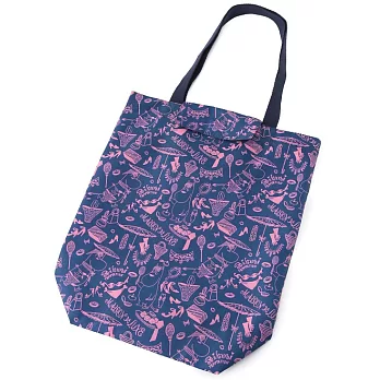 Afternoon Tea MOOMIN假期收納購物袋 柯妮 海藍