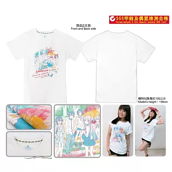 刀劍神域Ⅱ-潮流T-shirt(綜合)S白色