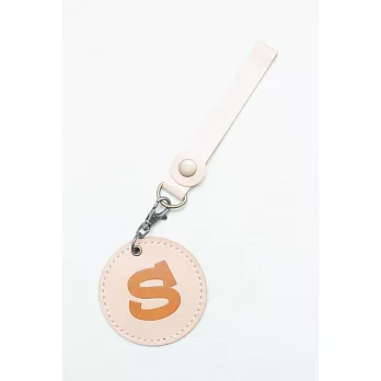 Leatherism字母皮牌材料包-S-TA橙咖