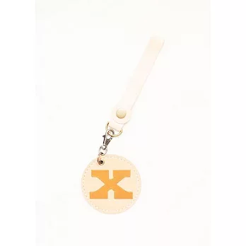 Leatherism字母皮牌材料包-X-TA橙咖