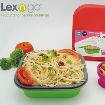 Lexngo可折疊午餐組-大綠