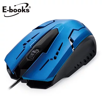 E-books M21 電競1600CPI光學滑鼠藍