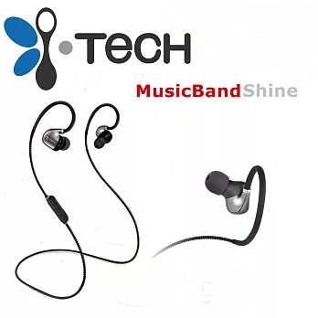 I-Tech MusicBand Shine 專業級隔音藍芽耳機 適各智慧型手機 金屬光澤更有型