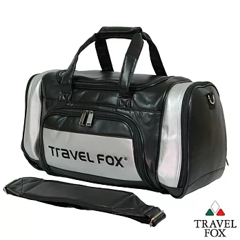 Travel Fox 旅狐乾濕分離休閒運動衣物袋(銀)(TB036-60)銀色+黑色
