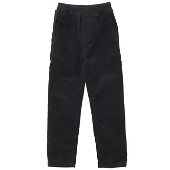 [MUJI 無印良品]兒童有機棉混彈性燈芯絨舒適長褲110深藍
