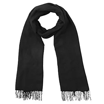 [MUJI 無印良品]喀什米爾大披肩黑色