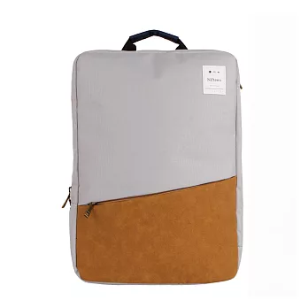 【Nifteen】Dual Backpack筆電包/後背包/平板包-15吋灰色