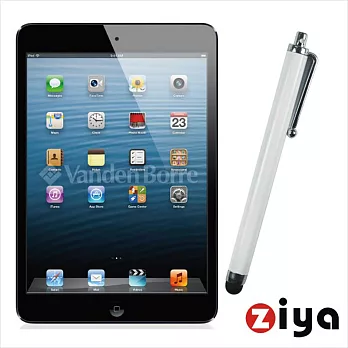 [ZIYA] 電容式觸控筆 (白)(鋼筆造型 炫彩系110mm 買一送一)