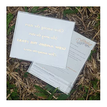 Dottinghill 刺青 紋身貼紙 / Glow Among The Stars (Gold Metallic)