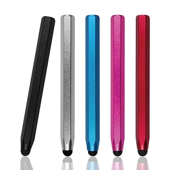 [CASE4U] 電容式觸控筆 高質感全金屬觸控筆(黑) (鉛筆造型 金屬色系 100mm)