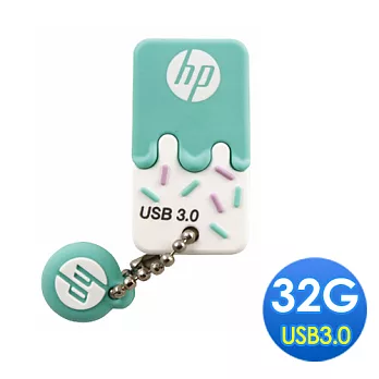 HP 32GB USB3.0薄荷雪糕可愛造型隨身碟 x778w